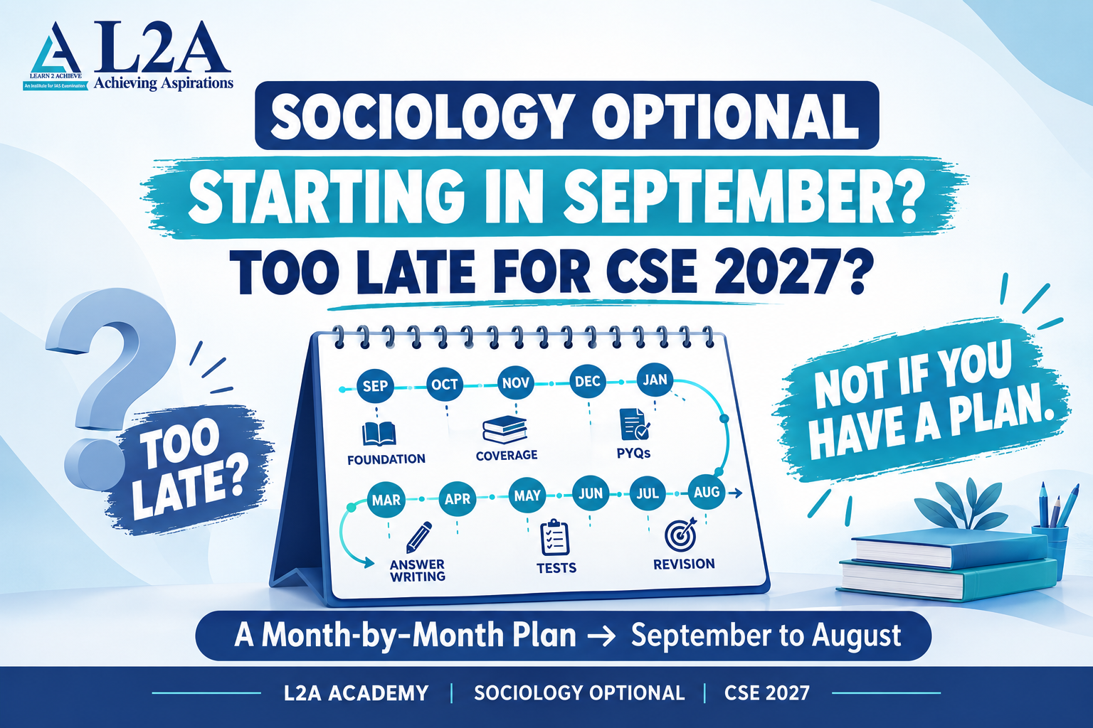 Is It Too Late to Start Sociology Optional for CSE 2027? A Month-by-Month Plan from September