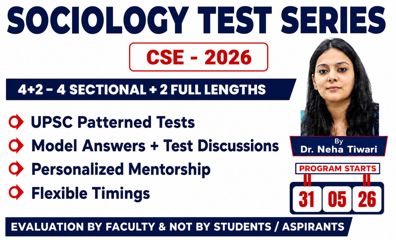 Sociology Test Series (4+2) 14 june
