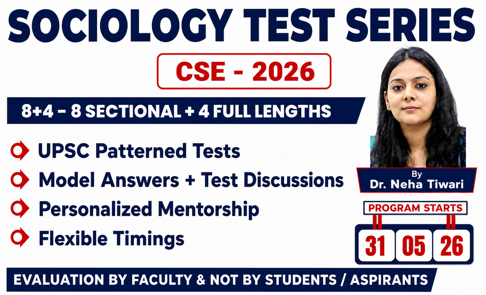 Sociology Test Series (8+4)