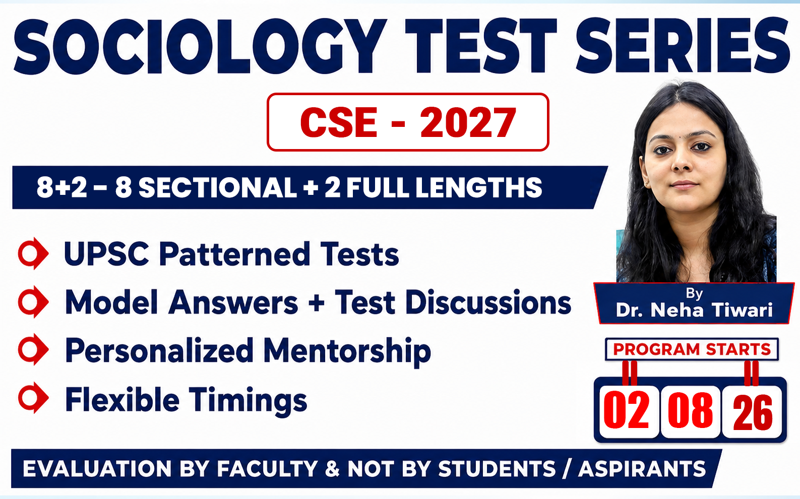 Sociology Test Series (8+2)