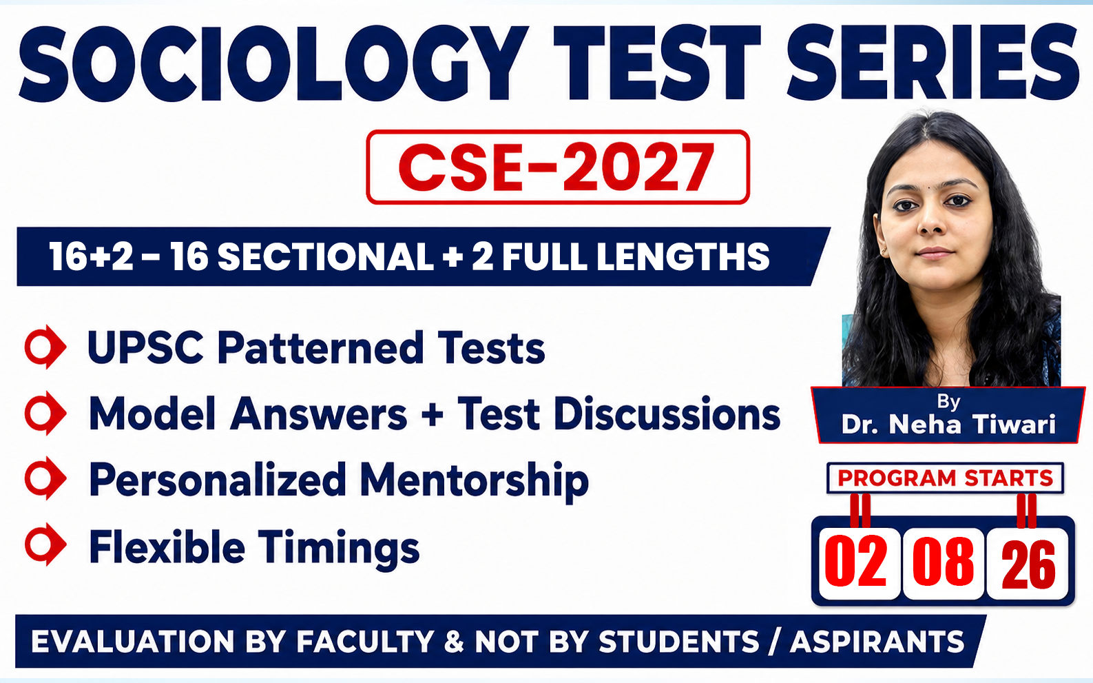 Sociology Test Series (16+2)