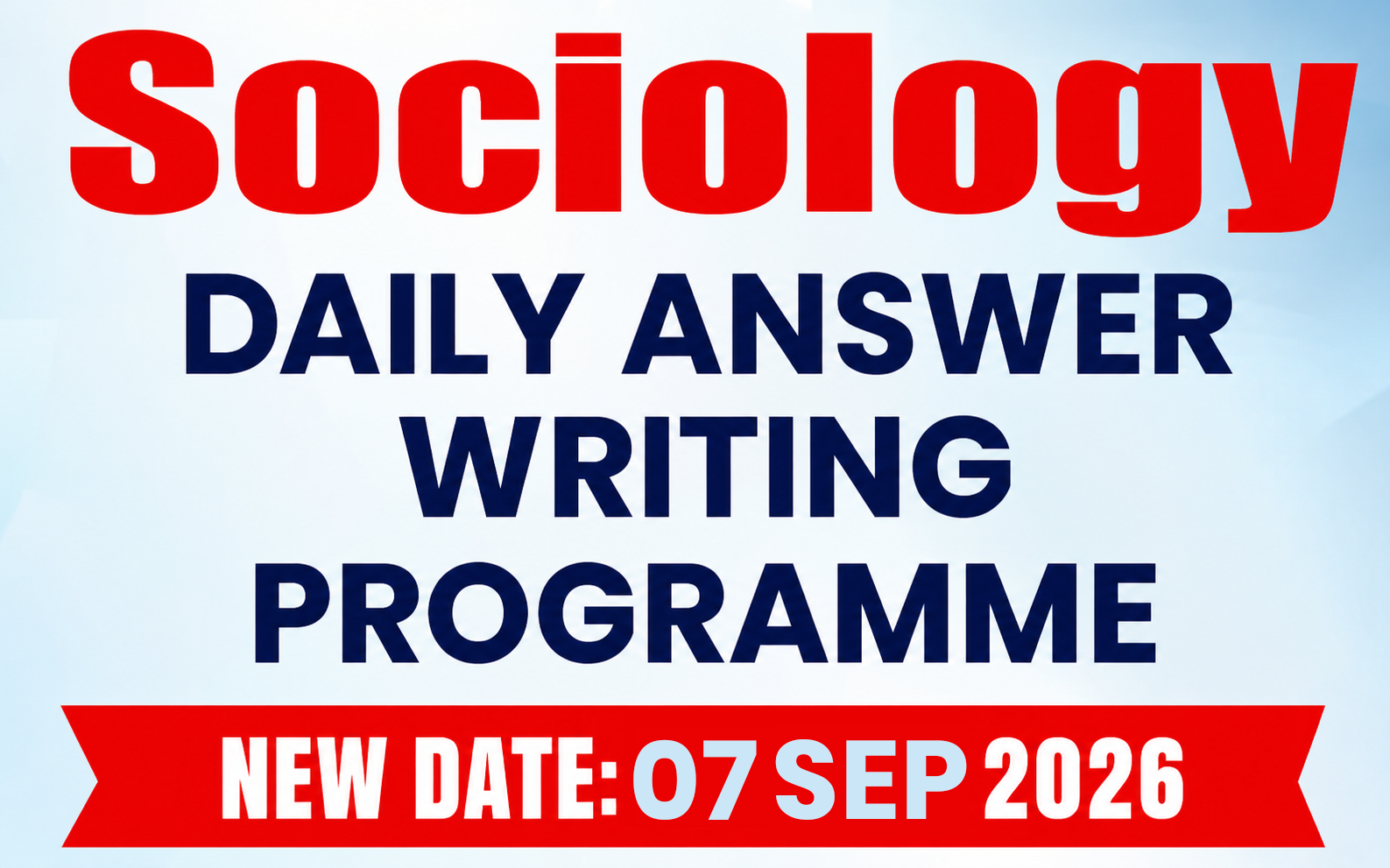 DAWP Sociology Optional with Answers (OFFLINE / ONLINE )