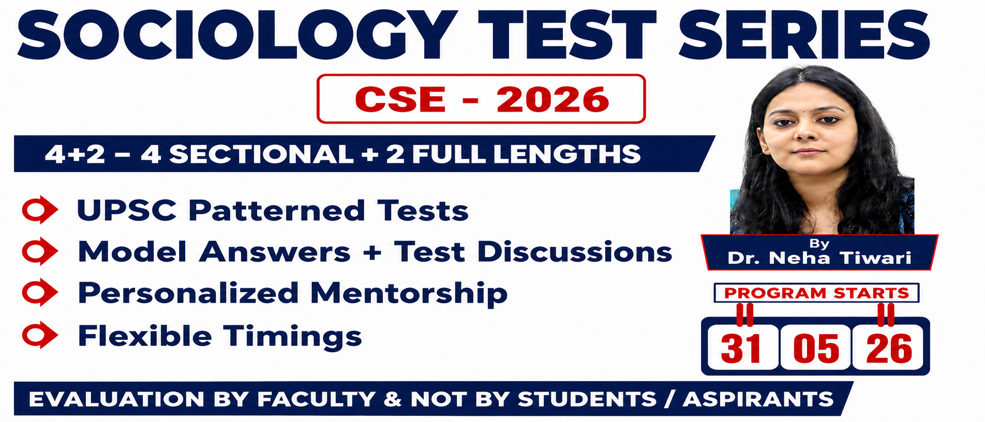 Sociology Test Series (4+2)