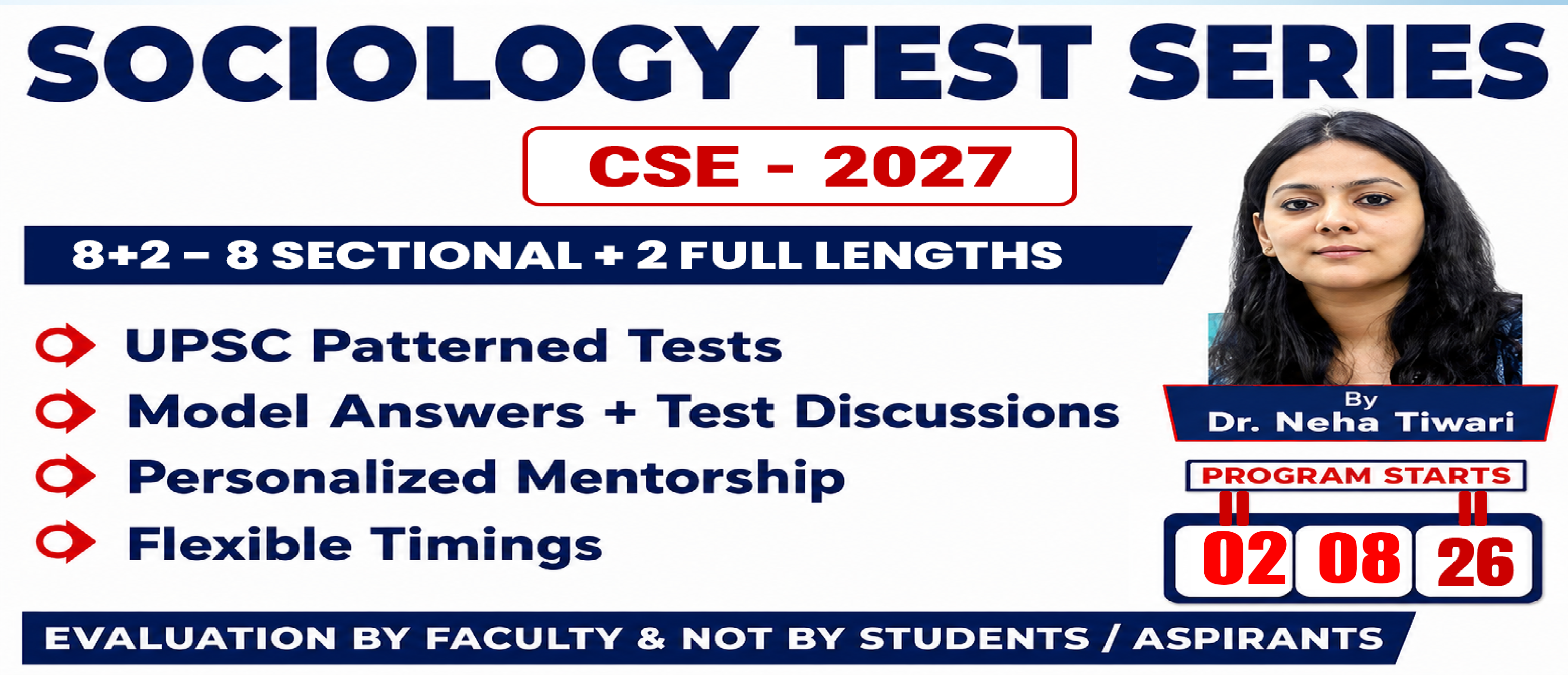 Sociology Test Series (8+2)