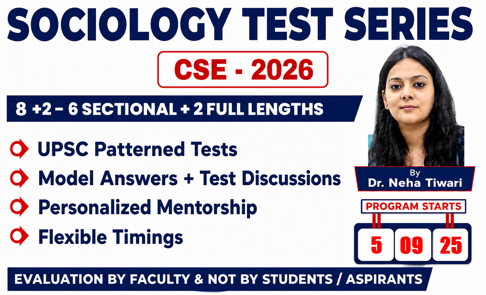 Sociology Test Series (8+2)