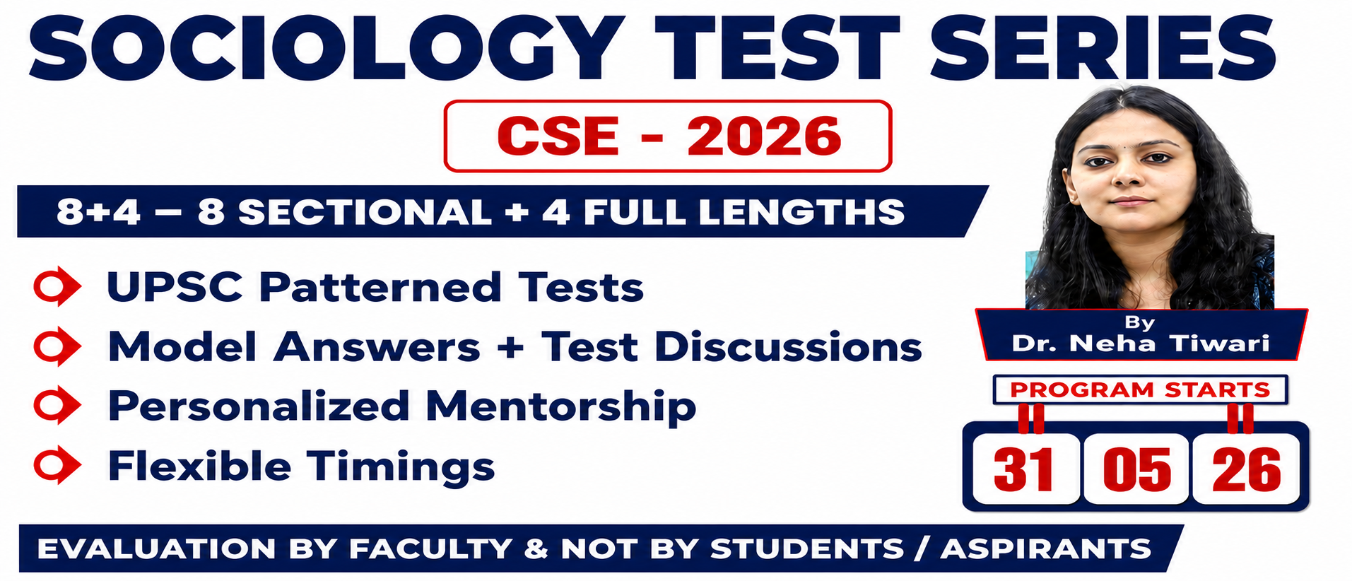 Sociology Test Series (8+4)